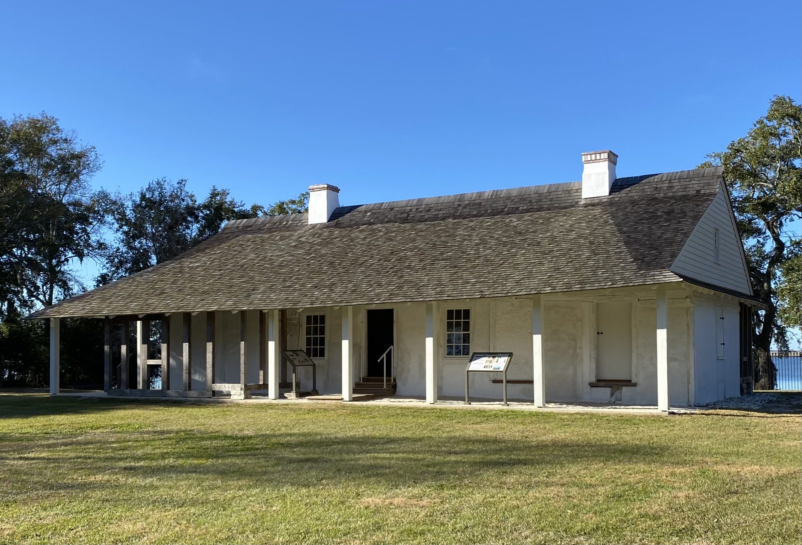 The LaPointe-Krebs House, also known as the Old Spanish Fort, in Pascagoula